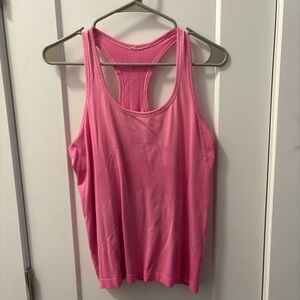 Lululemon Athletica Vibrant Pink Tank Top